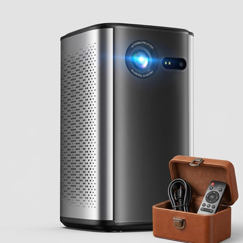 BYINTEK P70 3D 4K Wireless Projector 4K DLP Smart Mobile Android 9.0