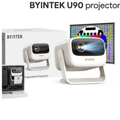 BYINTEK UFO U90 Max 4k Home Theater Living Room Dining Table Projector GTV